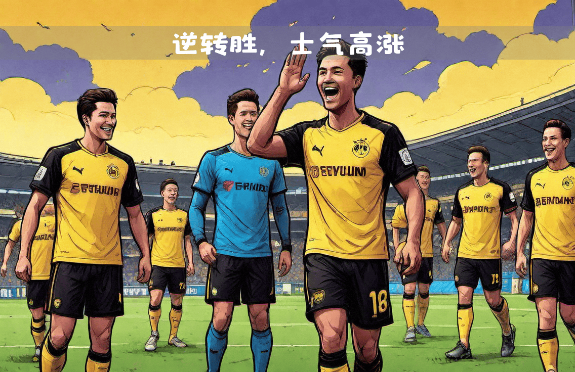 包含多特蒙德客场大胜对手，士气高涨的词条
